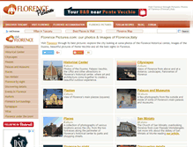 Tablet Screenshot of florencepictures.com
